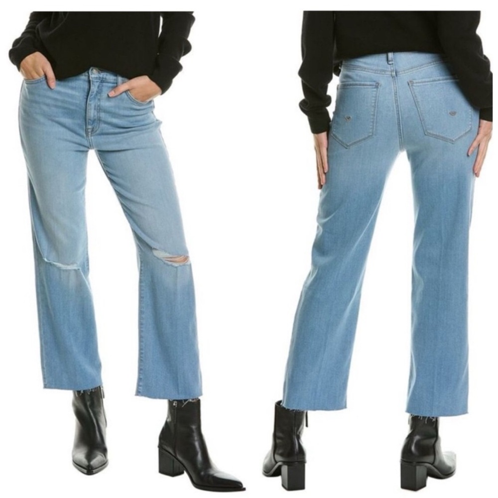 Hudson Jeans Light Blue Straight Leg Women Jeans
